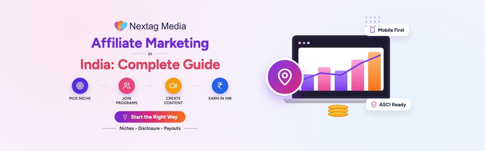 Indian content creator recording a product review for an affiliate marketing campaign