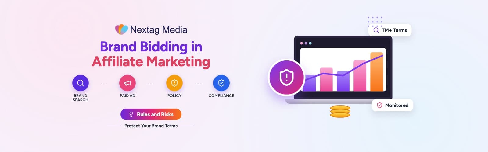 Affiliate and advertiser ads competing on the same brand keyword